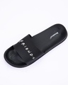 Shop Logo Friends Lightweight Women's Sliders (FRL) Black-Design