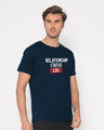 Shop Lol Status Half Sleeve T-Shirt-Design