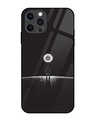 Shop Lone Space Premium Glass Cover for Apple Iphone 12 Pro-Front