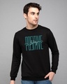 Shop Long Positive Fleece Light Sweatshirts-Front