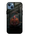 Shop Lord Hanuman Animated Premium Glass Case for Apple iPhone 13 (Shock Proof, Scratch Resistant)-Front