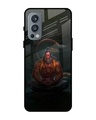 Shop Lord Hanuman Animated Premium Glass Case for OnePlus Nord 2 5G (Shock Proof, Scratch Resistant)-Front