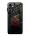 Shop Lord Hanuman Animated Premium Glass Case for Samsung Galaxy A14 5G (Shock Proof, Scratch Resistant)-Front