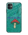 Shop Lost In The Flow Premium Glass Cover for Apple iPhone 12-Front
