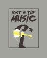 Shop Lost In The Guitar Full Sleeve T-Shirt-Full