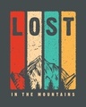 Shop Lost Mountains Half Sleeve T-Shirt-Full
