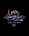 Shop Love Friends Full Sleeves T-Shirt-Full