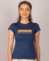 Shop Love Is Love Half Sleeve T-Shirt-Front