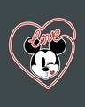 Shop Love Mickey Hearts Half Sleeve T-Shirt (DL)-Full