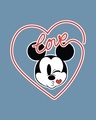 Shop Love Mickey Hearts Scoop Neck Full Sleeve T-Shirt (DL)-Full