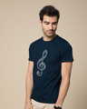 Shop Love Music Half Sleeve T-Shirt-Design