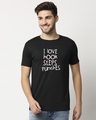 Shop Love Punch Half Sleeve T-Shirt-Front