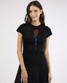 Shop Love Rose Half Sleeve T-Shirt-Design