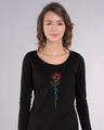 Shop Love Rose Scoop Neck T-Shirt-Front
