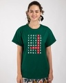 Shop Love Scrabble Boyfriend T-Shirt-Front