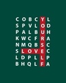 Shop Love Scrabble Boyfriend T-Shirt-Full