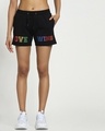Shop Love Wins ! Basic Shorts-Front