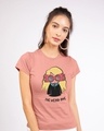 Shop Luna Weird Half Sleeve T-Shirt (HPL)-Front