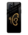 Shop Luxury Fashion Initial Premium Glass Case for OnePlus 8T (Shock Proof, Scratch Resistant)-Front