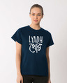 Shop Lydhkhor Boyfriend T-Shirt-Front
