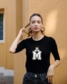 Shop M For Mickey 3/4th Sleeve Slim Fit T-Shirt (DL)-Front