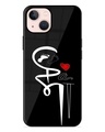 Shop Maa Pa Premium Glass Case for Apple Iphone 13 Mini (Shock Proof, Scratch Resistant)-Front