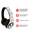 Shop Noise Isolation Wireless Crystal Mickey Headphones With Mic SD Card FM Radio-Front