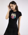 Shop Mad Love Harley Half Sleeve T-Shirt (BML)-Design