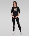 Shop Mad Love Harley Round Neck 3/4th Sleeve T-Shirt (BML) -Design
