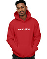 Shop Men's Red Ew People Hoodie Sweatshirt-Front