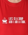 Shop Life Is A Soup Tshirt-Full