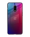 Shop Magical Color Shade Premium Glass Case for OnePlus 7 (Shock Proof, Scratch Resistant)-Front