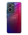 Shop Magical Color Shade Premium Glass Case for Vivo T2X 5G (Shock Proof, Scratch Resistant)-Front