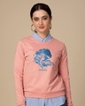 Shop Magical Elsa Fleece Light Sweatshirt (FROZEN)-Front