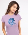 Shop Magical Elsa Half Sleeve T-Shirt (FROZEN)-Front
