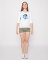 Shop Magical Elsa Round Neck 3/4th Sleeve T-Shirt (FROZEN)-Design