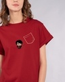Shop Magical Pocket Boyfriend T-Shirt (HPL)-Front