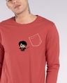 Shop Magical Pocket Full Sleeve T-Shirt (HPL)-Front