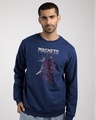 Shop Magneto Fleece Light Sweatshirts (XML)-Front