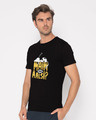 Shop Main Aur Aalsi Half Sleeve T-Shirt-Design