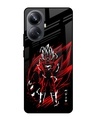 Shop Majin Warrior Premium Glass Case for Realme 10 Pro+ 5G(Shock Proof, Scratch Resistant)-Front