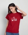 Shop Make A Wish Boyfriend T-Shirt-Front