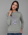 Shop Make Life Colorful Fleece Light Sweatshirt-Front