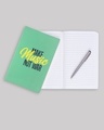 Shop Make Music Not War Notebook-Design