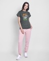 Shop Make Peace Tricolor Boyfriend T-Shirt-Design
