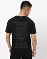 Shop Men's Black Man & Machine Graphic Printed T-shirt-Design