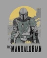 Shop Mandalorian Walking Full Sleeve T-Shirt (SWL)-Full