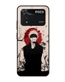 Shop Manga Series Premium Glass Case for Poco M4 Pro(Shock Proof, Scratch Resistant)-Front