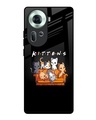 Shop Many Kittens Premium Glass Case for Oppo Reno11 5G(Shock Proof, Scratch Resistant)-Front