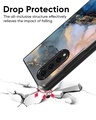 Shop Marble Ink Abstract Premium Glass Case for Samsung Galaxy Z Fold4 5G(Shock Proof, Scratch Resistant)-Design